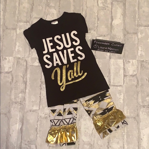 Other - JESUS SAVES YA’LL 2pc set